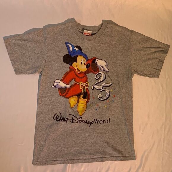 •Disney World Mickey Mouse 25 Fantasia t-shirt - Picture 1 of 5